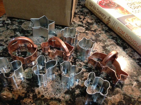 Spring themed cookie cutters. 