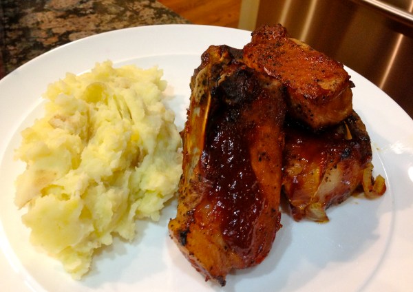 Ribs and Mash