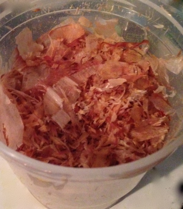 Bonito flakes. You’re going to need more than you think.